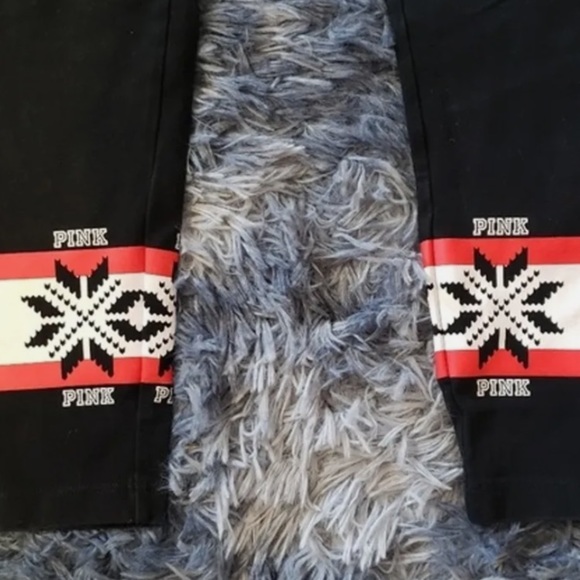 Victoria secret pink Pants ❄️ ❤️🖤 - Picture 6 of 10